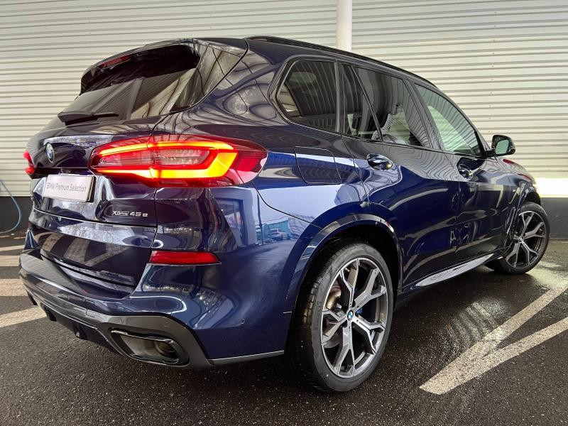 Occasion BMW X5 xDrive45e 394ch M Sport 17cv 2021 BMW Individual Tansanitblau métallisé 55990 € à Forbach