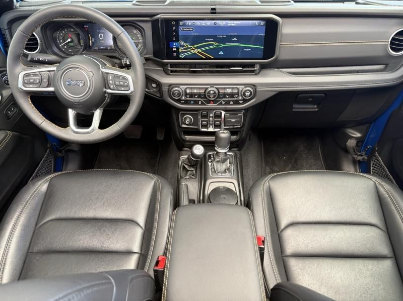 Occasion JEEP Wrangler 2.0 T 380ch 4xe Sahara Command-Trac MY23 2024 Hydro Blue 59990 € à Forbach