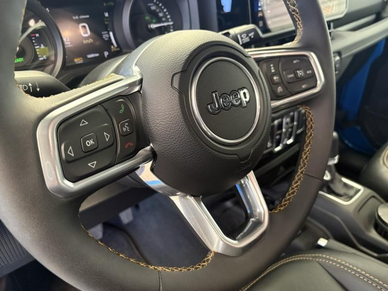 Occasion JEEP Wrangler 2.0 T 380ch 4xe Sahara Command-Trac MY23 2024 Hydro Blue 59990 € à Forbach