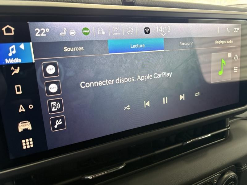 Occasion JEEP Wrangler 2.0 T 380ch 4xe Sahara Command-Trac MY23 2024 Hydro Blue 59990 € à Forbach