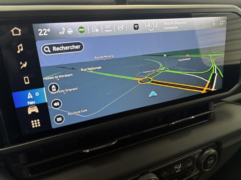 Occasion JEEP Wrangler 2.0 T 380ch 4xe Sahara Command-Trac MY23 2024 Hydro Blue 59990 € à Forbach