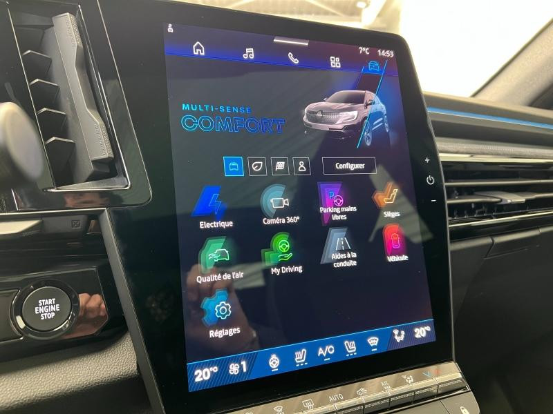 Used RENAULT Austral 1.2 E-Tech full hybrid 200ch Iconic esprit Alpine 2024 Gris Schiste mat/Toit Noir Etoilé € 32990 in Forbach