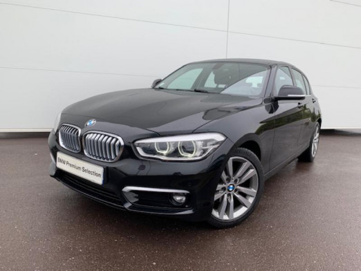 Occasion BMW Série 1 118iA 136ch UrbanChic 5p 2017 Saphirschwarz 22 790 € à Terville