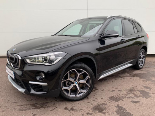 Occasion BMW X1 sDrive18i 140ch xLine 2019 Saphirschwarz 36 300 € à Terville