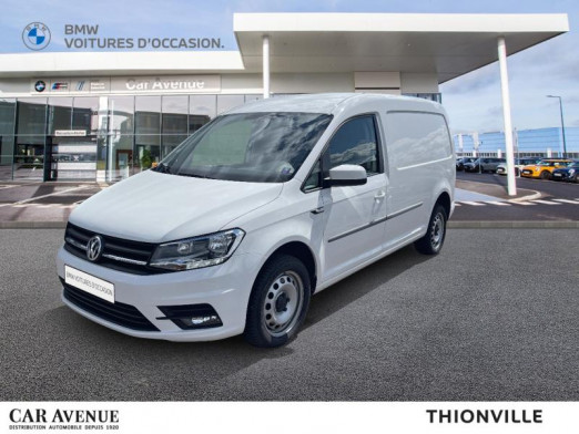 Occasion VOLKSWAGEN Caddy Van 2.0 TDI 150ch Van 4Motion DSG6 7cv 2019 Blanc Candy 28 990 € à Terville