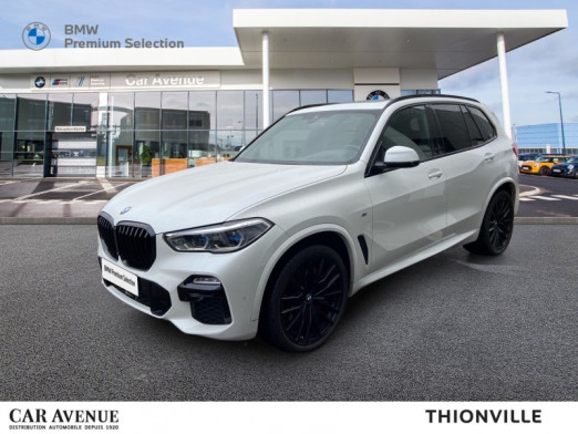 Occasion BMW X5 xDrive30d 286ch M Sport 2021 Mineralweiss métallisé 77 900 € à Terville