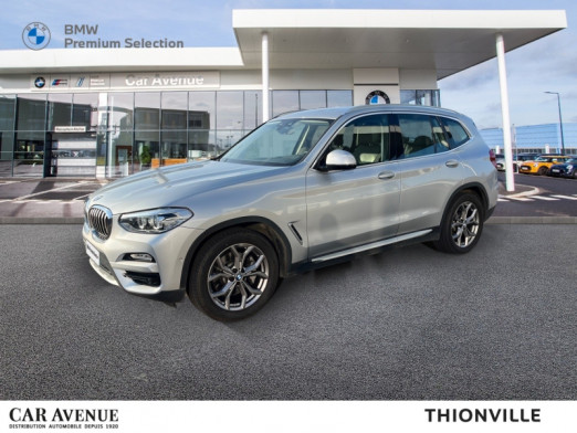 Occasion BMW X3 xDrive30dA 265ch xLine 2018 Glaciersilber 32 900 € à Terville