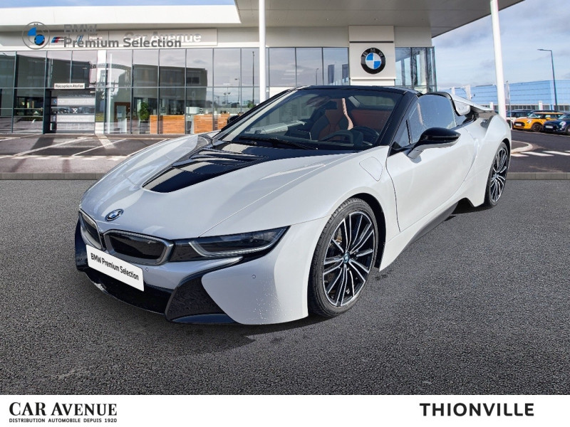 Occasion BMW i8 Roadster 374ch 2018 Crystal White nacré 112990 € à Terville
