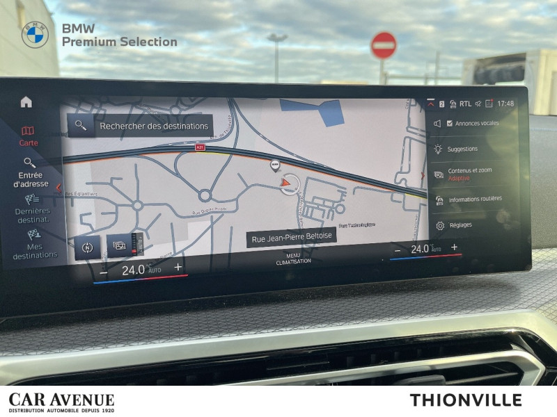 Occasion BMW Série 4 Coupé M440dA xDrive 340ch 2023 BMW Individual Tanzaniteblau métallisé 72900 € à Terville