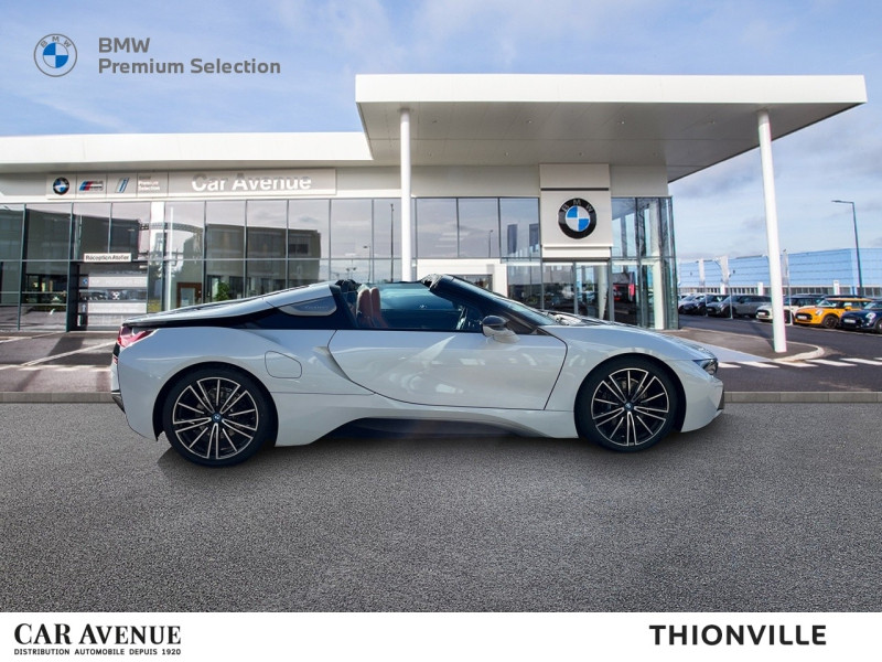 Occasion BMW i8 Roadster 374ch 2018 Crystal White nacré 112990 € à Terville