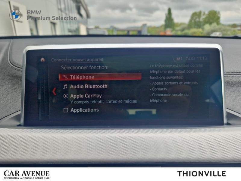 Occasion BMW X2 sDrive18iA 136ch M Sport DKG7 2022 Saphirschwarz métallisé 32900 € à Terville