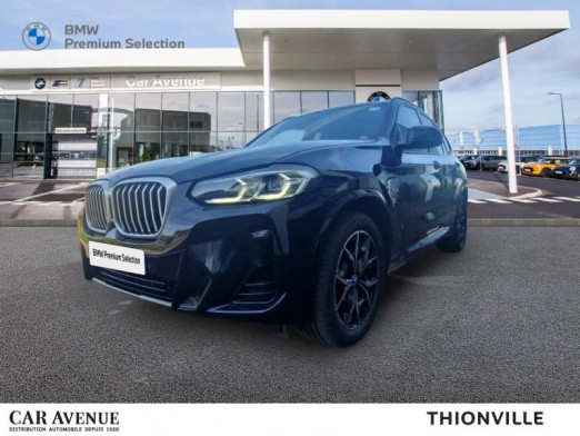 Occasion BMW X3 xDrive30e 292ch M Sport 2022 M Carbonschwarz métallisé 41 900 € à Terville