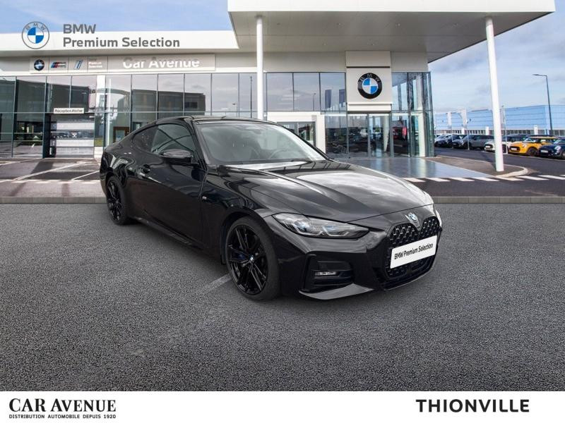 Occasion BMW Série 4 Coupé 420dA xDrive 190ch M Sport 2021 Saphirschwarz métallisé 42899 € à Terville