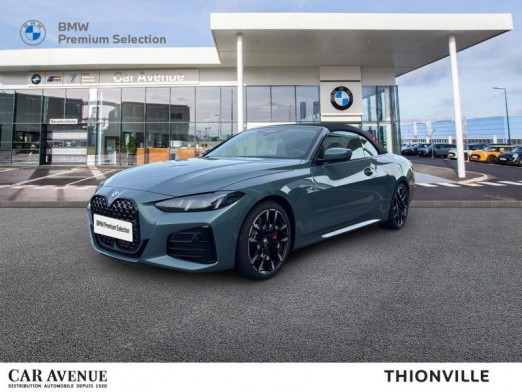 Occasion BMW Série 4 Cabriolet 420iA 184ch M Sport 2025 Cape York Green métallisé 66 500 € à Terville