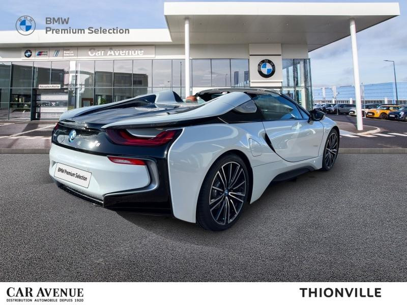 Occasion BMW i8 Roadster 374ch 2018 Crystal White nacré 110900 € à Terville
