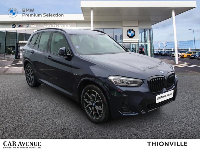 Occasion BMW X3 xDrive30e 292ch M Sport 2022 BMW Individual Tansanitblau métallisé 45900 € à Terville