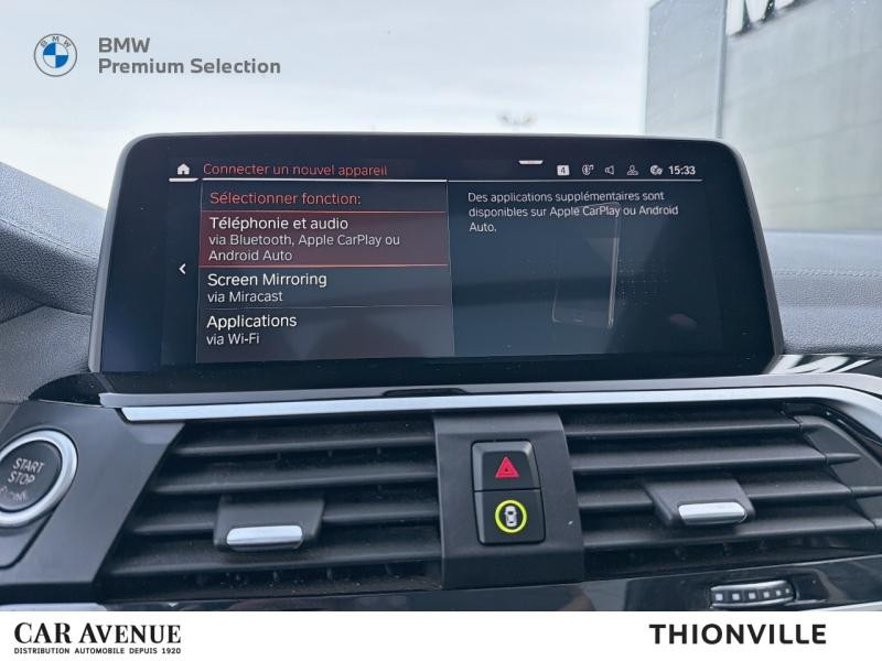 Occasion BMW X3 sDrive18dA 150ch  Luxury 2021 Sophistograu métallisé 39900 € à Terville