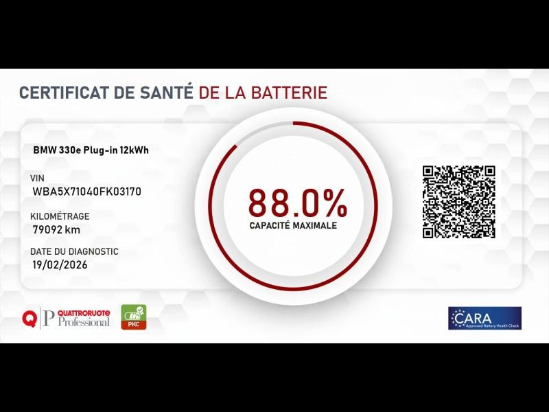 Occasion BMW Série 3 330eA 292ch M Sport 10cv 2020 Blanc 33899 € à Terville