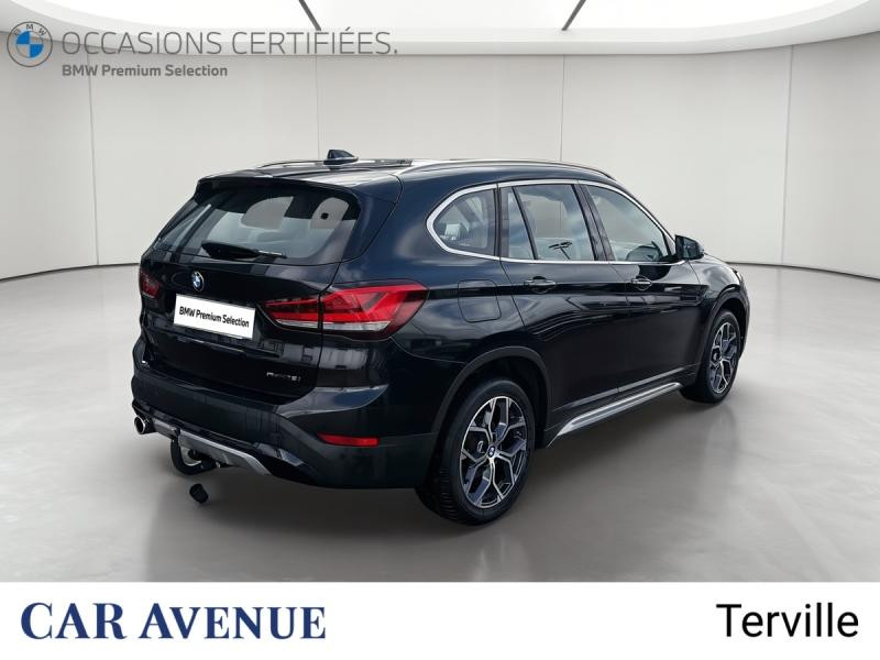 Used BMW X1 sDrive18iA 136ch xLine DKG7 2022 Saphirschwarz € 29990 in Terville