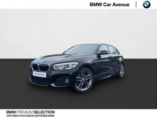 Occasion BMW Série 1 120iA 184ch M Sport 5p 2018 Saphirschwarz 27 490 € à Nancy