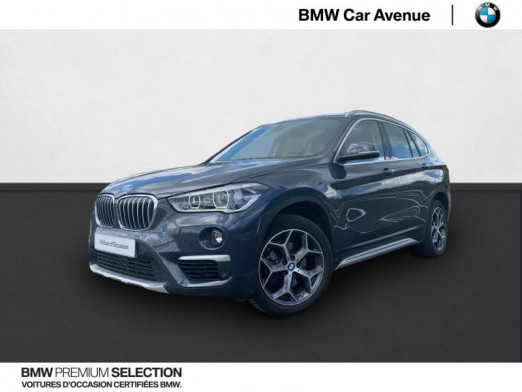 Occasion BMW X1 sDrive18iA 140ch xLine DKG7 Euro6d-T 2018 Atlanticgrau 25 990 € à Nancy