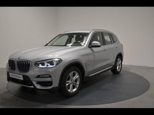 Occasion BMW X3 xDrive20dA 190ch xLine 2019 Glaciersilber 43 900 € à Nancy