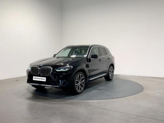 Occasion BMW X3 xDrive30e 292ch xLine 2021 Saphirschwarz métallisé 59 590 € à Nancy