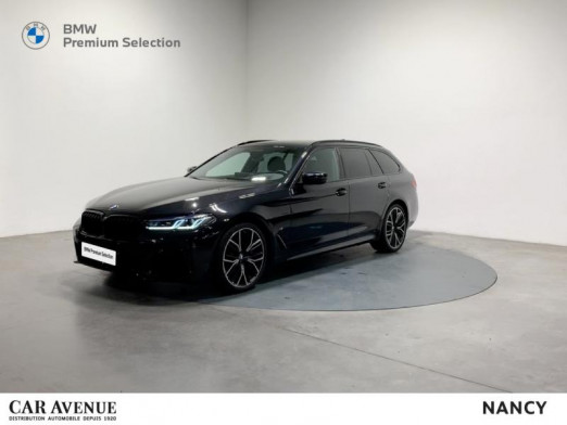 Occasion BMW Série 5 Touring 530dA xDrive 286ch M Sport Steptronic 2021 Saphirschwarz 74 990 € à Nancy