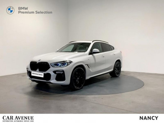 Occasion BMW X6 xDrive 40dA 340ch M Sport 2021 Mineralweiss métallisée 94 599 € à Nancy