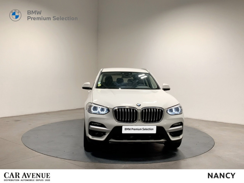 Occasion BMW X3 sDrive18dA 150ch  xLine 2021 Alpinweiss 39580 € à Nancy