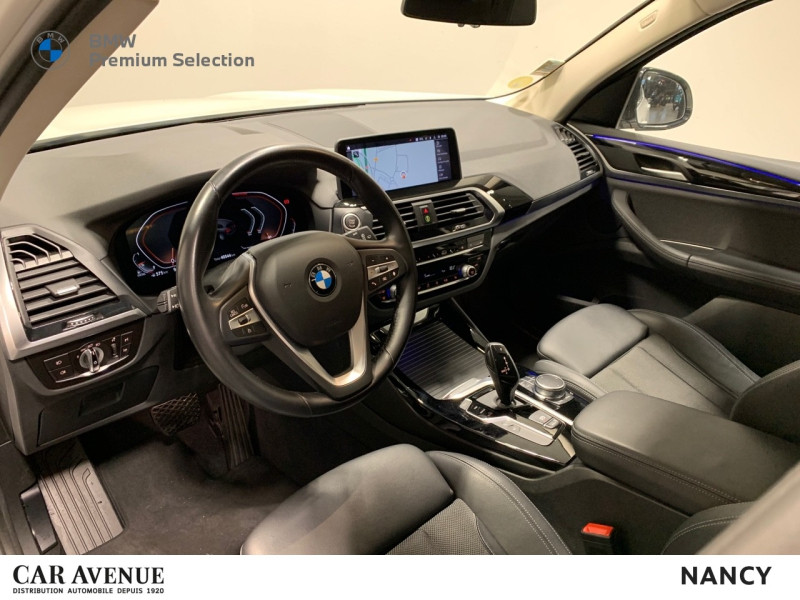 Used BMW X3 sDrive18dA 150ch  xLine 2021 Alpinweiss € 39580 in Nancy