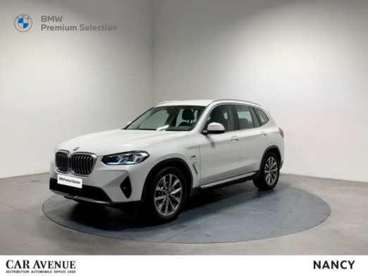 Occasion BMW X3 xDrive30e 292ch xLine 2021 Mineralweiss métallisé 51 900 € à Nancy