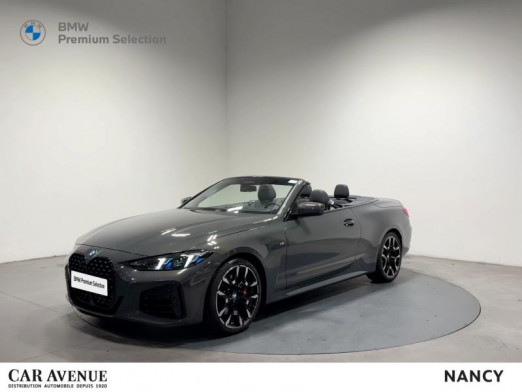 Occasion BMW Série 4 Cabriolet 420iA 184ch M Sport 2024 BMW Individual Davitgrau métallisé 64 999 € à Nancy