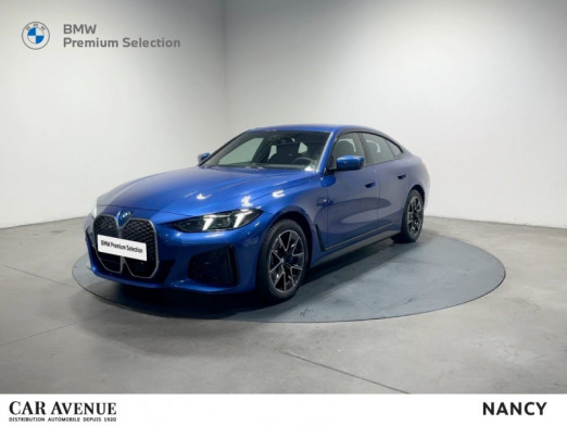 Occasion BMW i4 eDrive35 286ch M Sport 2024 M Portimao blau métallisé 49 965 € à Nancy