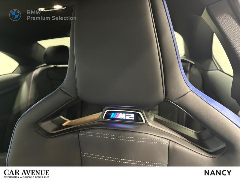 Occasion BMW M2 Coupé 3.0i 460ch BVAS8 2024 Saphirschwarz métallisé 95999 € à Nancy