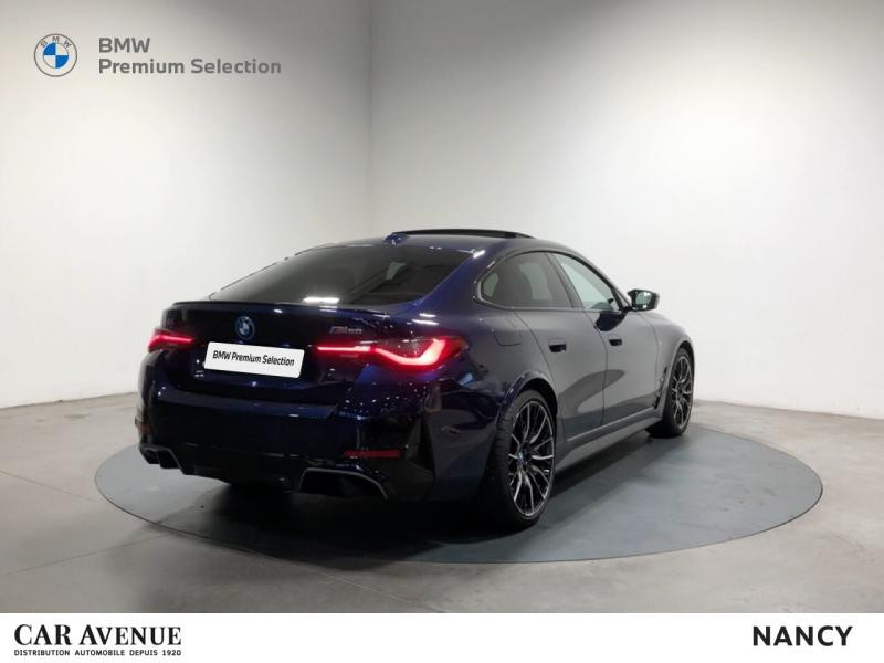 Occasion BMW i4 M50 544ch 2024 BMW Individual Tanzaniteblau métallisé 70490 € à Nancy