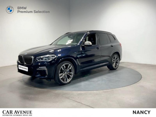 Occasion BMW X3 M40iA 354ch Euro6d-T 2018 Carbonschwarz métallisé 50 499 € à Nancy