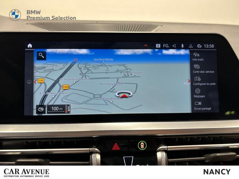 Occasion BMW Série 3 320dA 190ch Luxury 2019 Saphirschwarz Métal 30790 € à Nancy