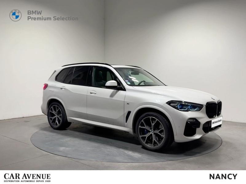 Occasion BMW X5 xDrive45e 394ch M Sport 17cv 2021 Mineralweiss métallisé 59999 € à Nancy