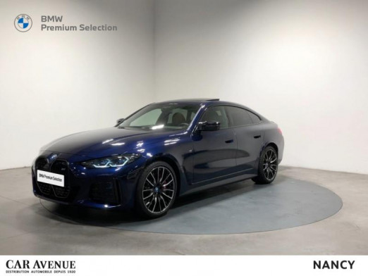 Occasion BMW i4 M50 544ch 2024 BMW Individual Tanzaniteblau métallisé 70 490 € à Nancy