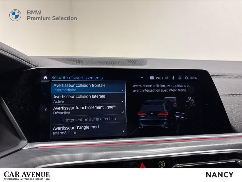 Occasion BMW X5 xDrive45e 394ch M Sport 17cv 2023 M Carbonschwarz métallisé 73990 € à Nancy