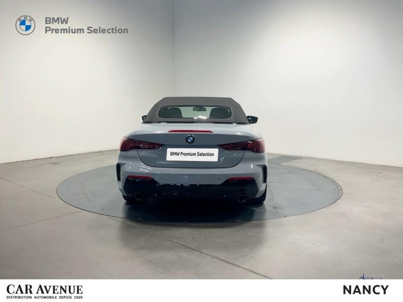 Occasion BMW Série 4 Cabriolet 420dA 190ch M Sport 2025 Brooklyn Grey métallisé 72890 € à Nancy