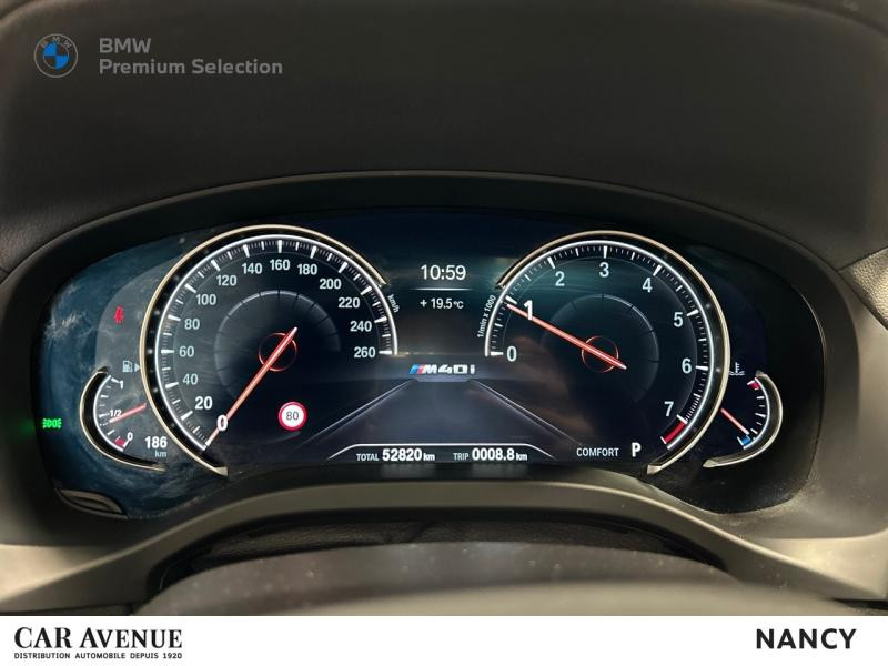 Occasion BMW X3 M40iA 354ch Euro6d-T 2018 Carbonschwarz métallisé 50400 € à Nancy