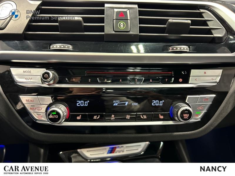 Occasion BMW X3 M40iA 354ch Euro6d-T 2018 Carbonschwarz métallisé 50400 € à Nancy