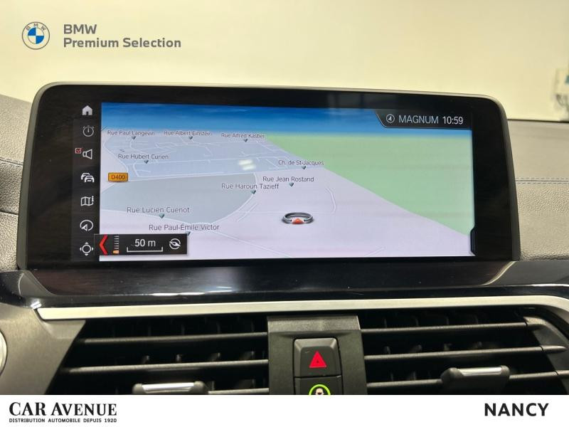 Occasion BMW X3 M40iA 354ch Euro6d-T 2018 Carbonschwarz métallisé 50400 € à Nancy