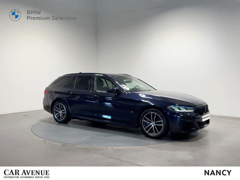 Occasion BMW Série 5 Touring 520dA xDrive 190ch M Sport Steptronic 2021 M Carbonschwarz métallisé 42400 € à Nancy