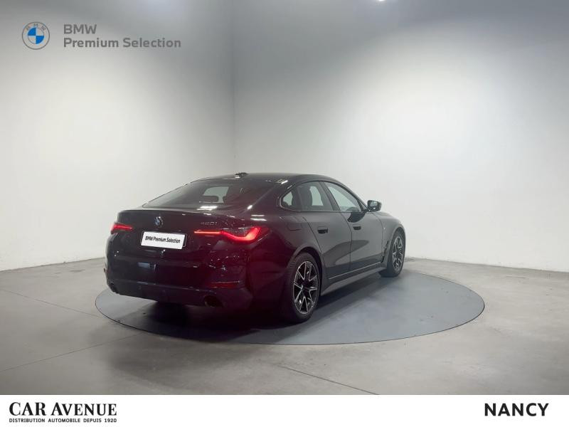Occasion BMW Série 4 Gran Coupé 420iA  184ch M Sport 2024 Saphirschwarz métallisé 49500 € à Nancy