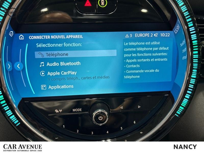 Occasion MINI Cabrio Cooper SE 184ch BVA 2023 Noir 36990 € à Nancy