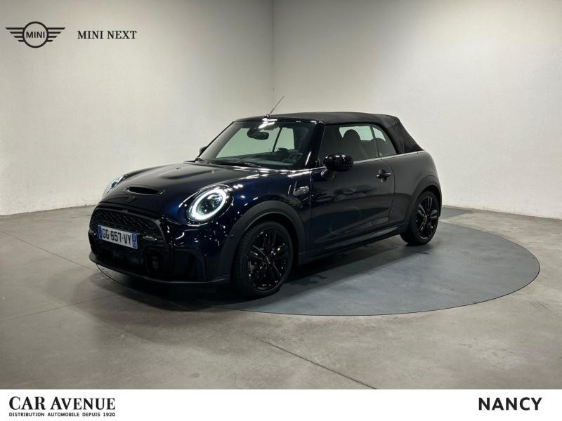 Occasion MINI Cabrio Cooper S 178ch John Cooper Works BVA7 2022 Enigmatic Black 34498 € à Nancy