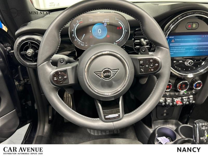 Occasion MINI Cabrio Cooper S 178ch John Cooper Works BVA7 2022 Enigmatic Black 34498 € à Nancy